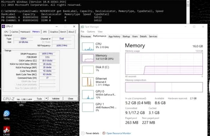 Memorii RAM XPG Spectrix D50 screenshoturi