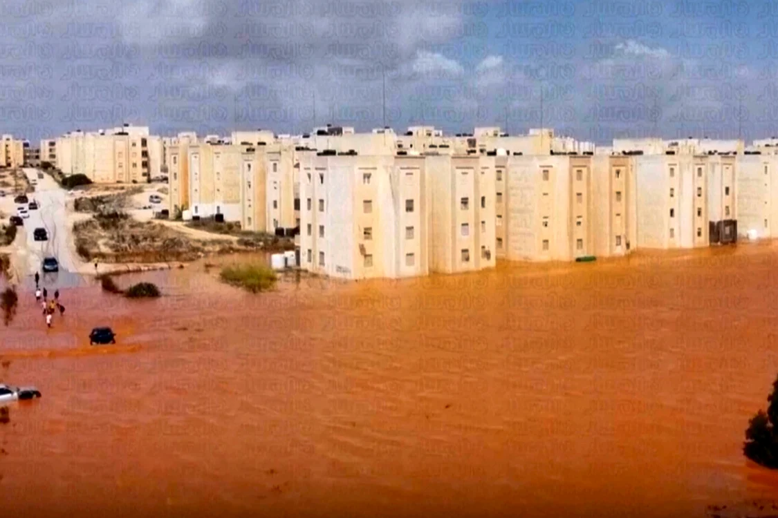 Inundații apocaliptice în Libia FOTO Profimedia