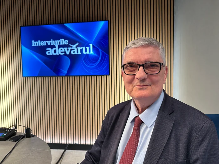 Daniel Dăianu la Interviurile Adevărul. FOTO: Cătălin Mănescu