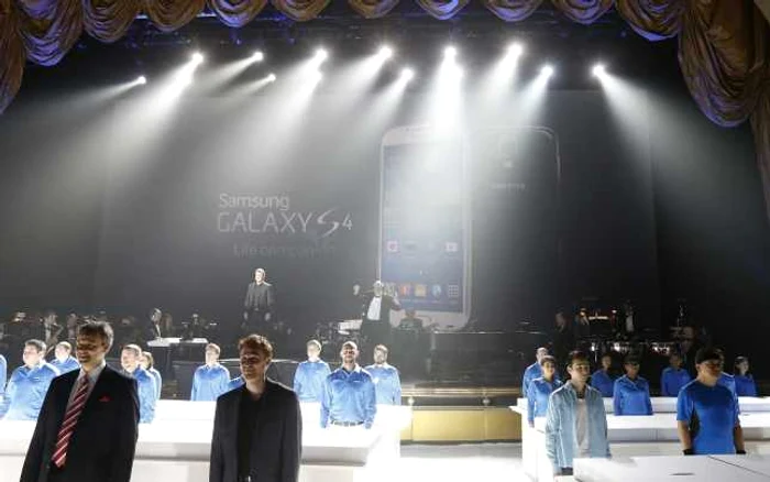 Evenimentul Samsung a fost unul care a îmbinat musicalul cu tehnologia FOTO Reuters