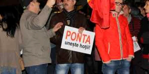 proteste anti ponta la galati
