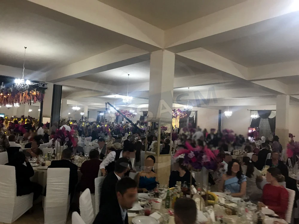 Nuntașii petreceau chiar în noaptea în care localitatea trecea în scenariul galbenFoto: presasm.ro
