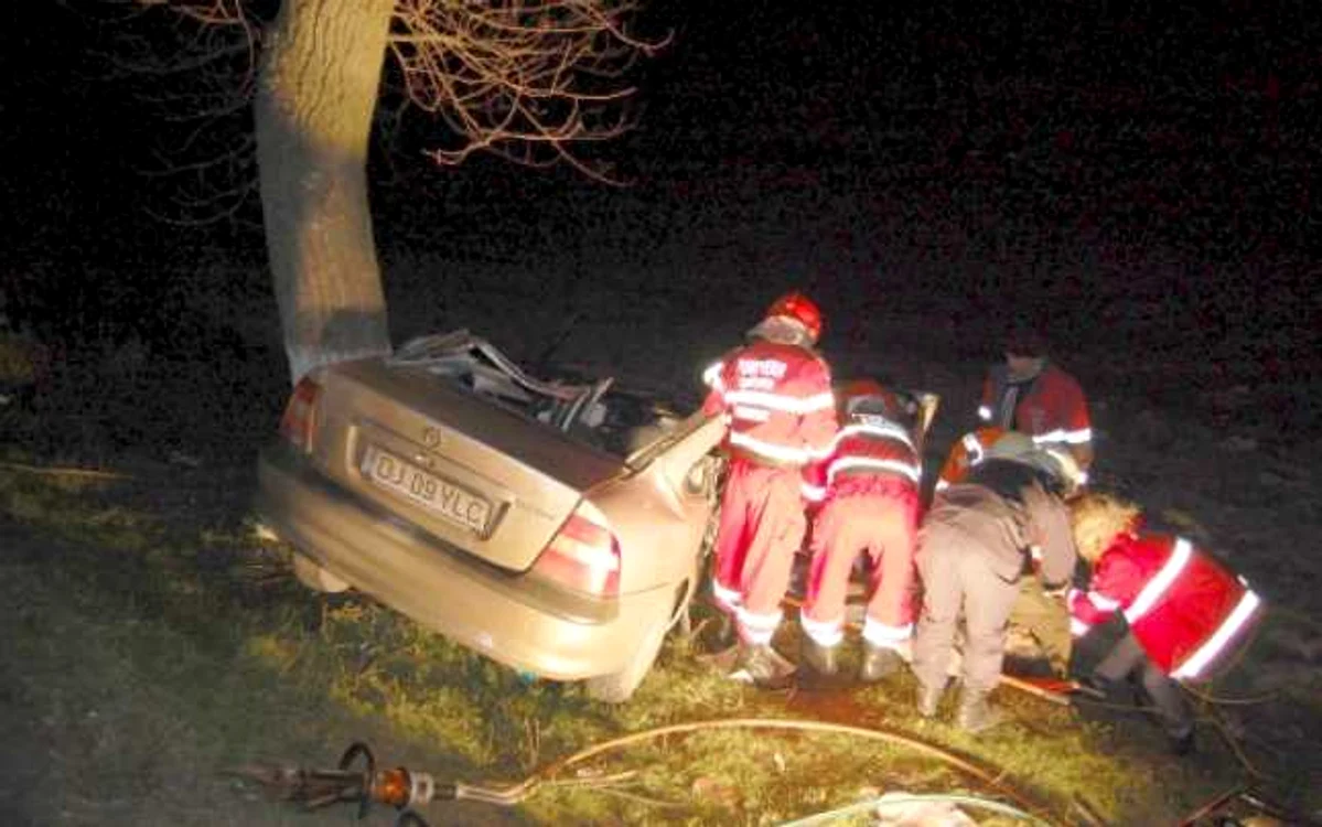 Autoturismul implicat în accident