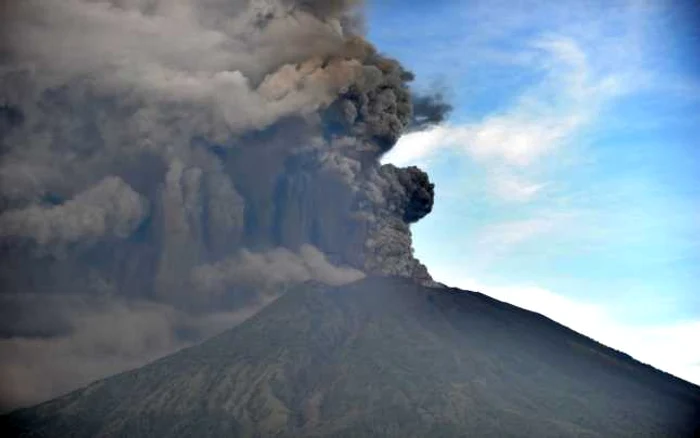 Vulcanul Agung FOTO AFP