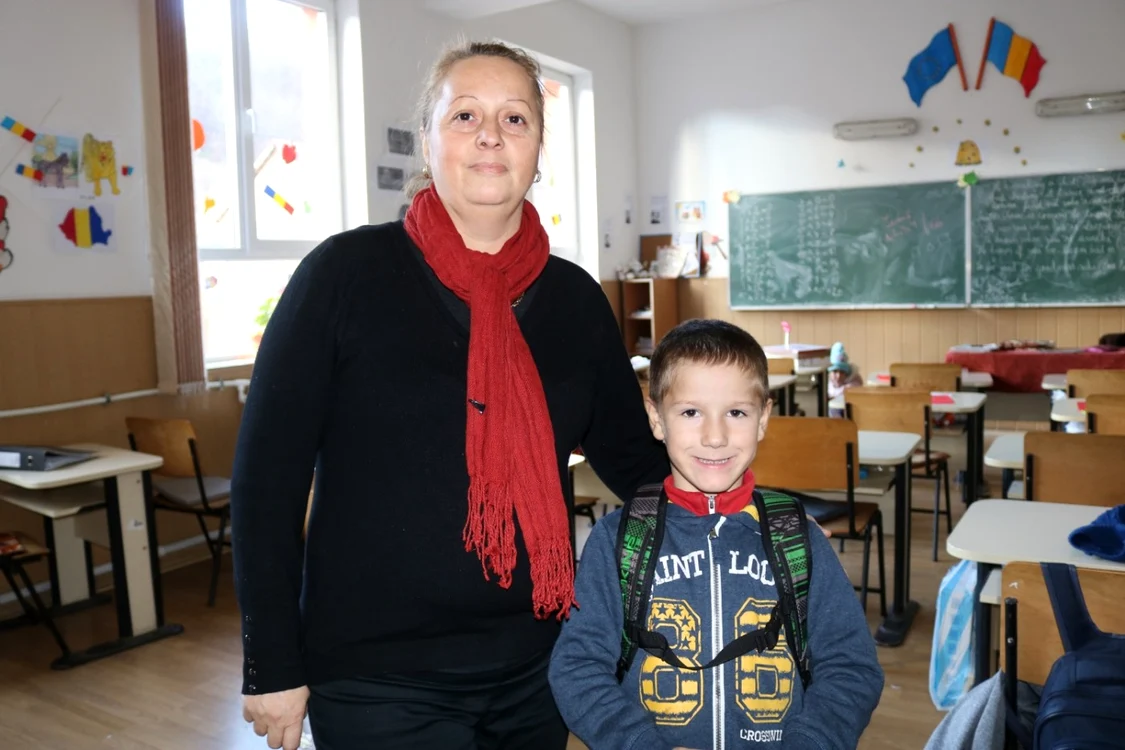 Ionuţ Rafa şi învăţătoarea lui