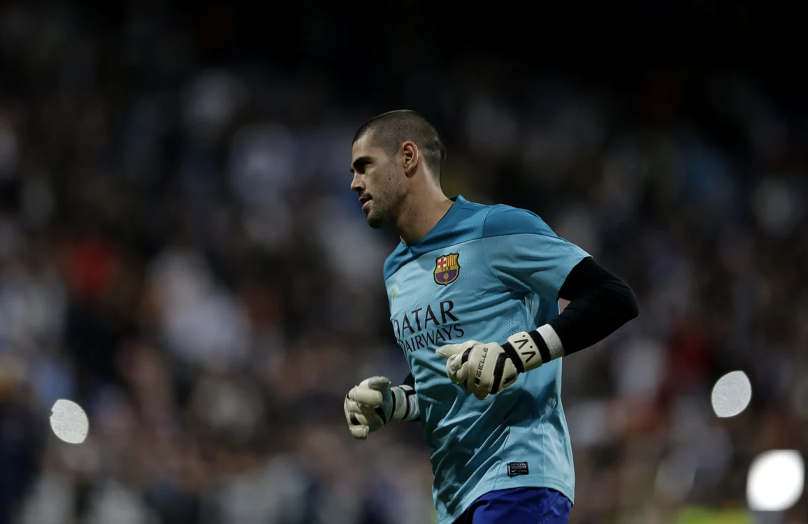 Produs al celebrei academii La Masia, Valdes a evoluat timp de 19 ani la FC Barcelona. FOTO: AP