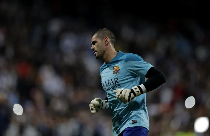 Produs al celebrei academii La Masia, Valdes a evoluat timp de 19 ani la FC Barcelona. FOTO: AP