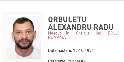 Orbuletu most wanted politia romana png