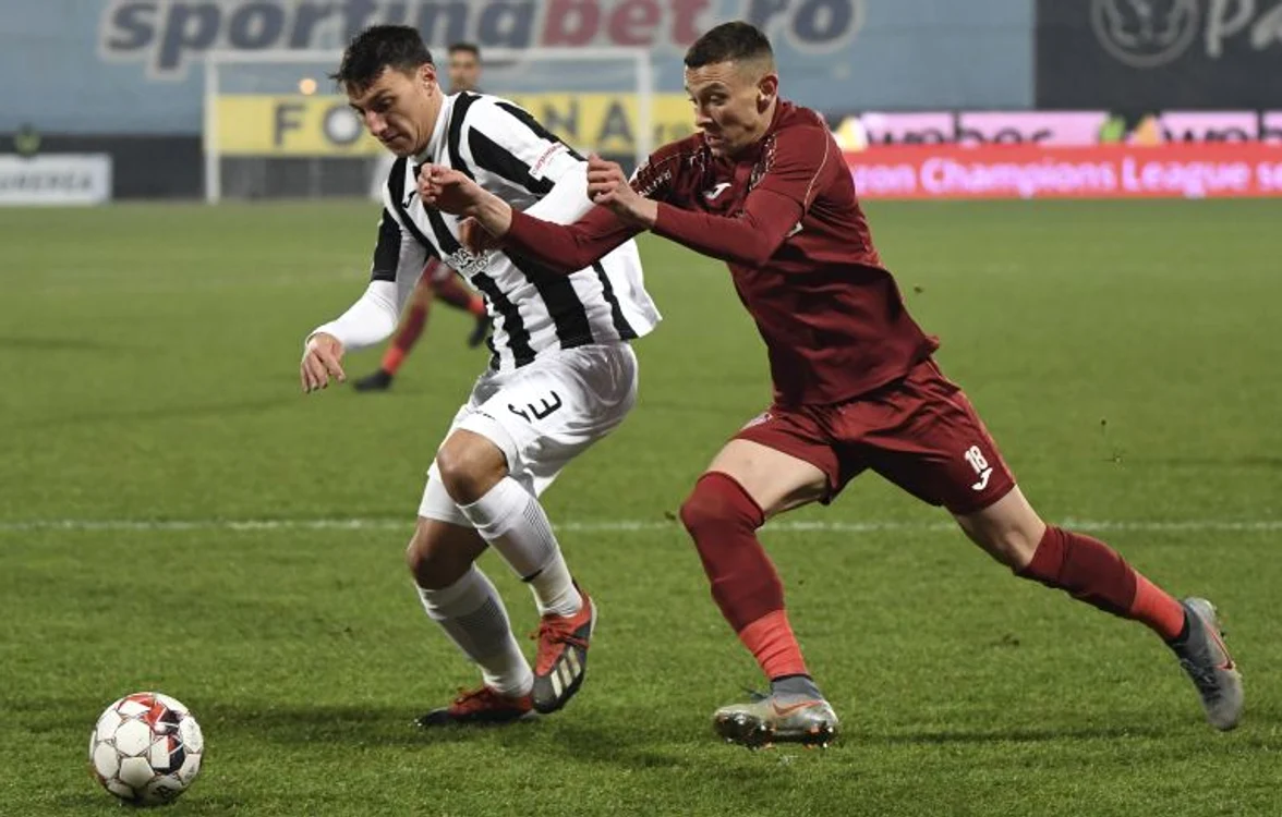 
    Astra Giurgiu a fost de nerecunoscut în meciul de la Cluj, cu CFRFOTO: Sportpictures.eu  