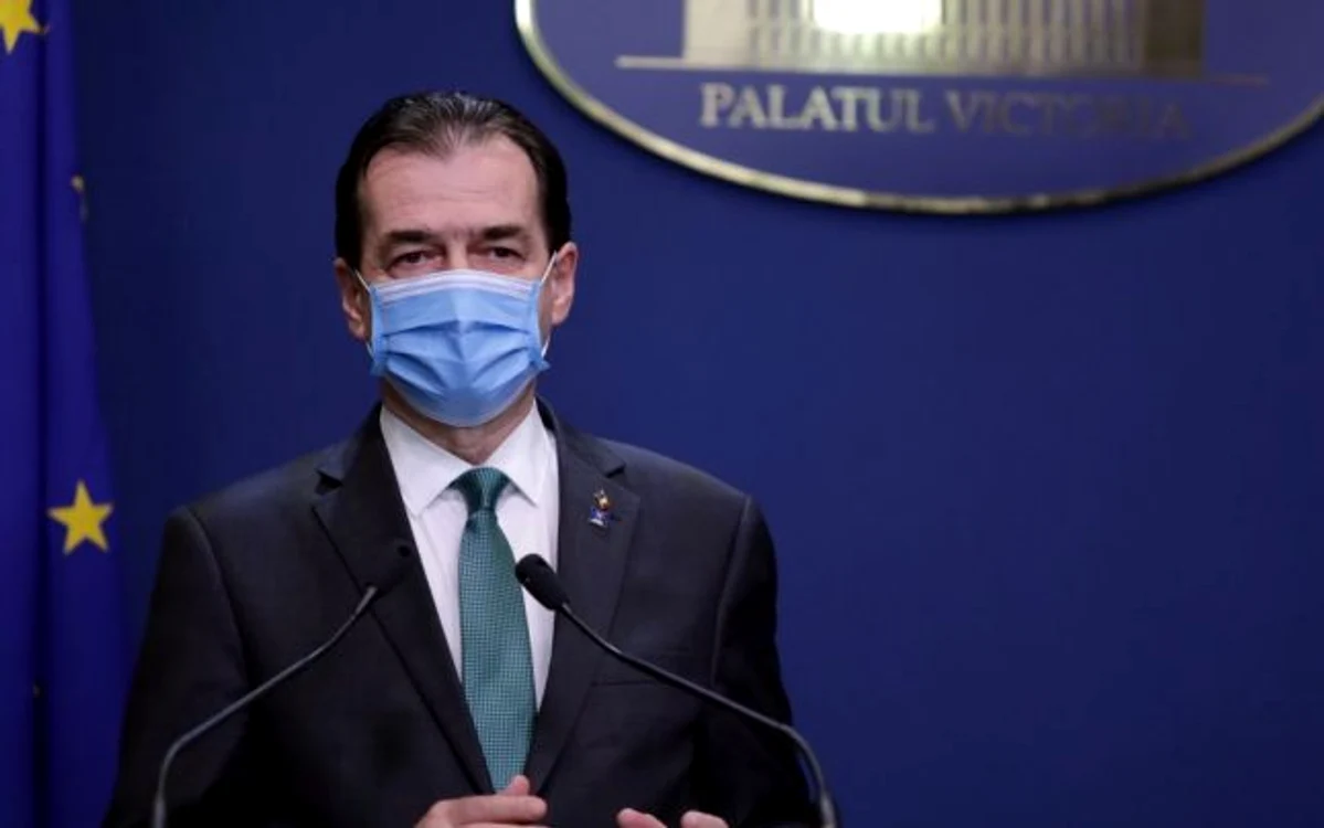 Premierul Ludovic Orban