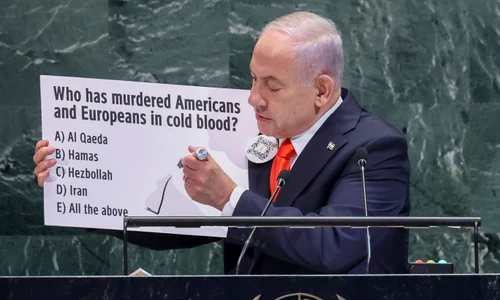 Benjamin Netanyahu Adunarea Generală a ONU foto epa efe jpg