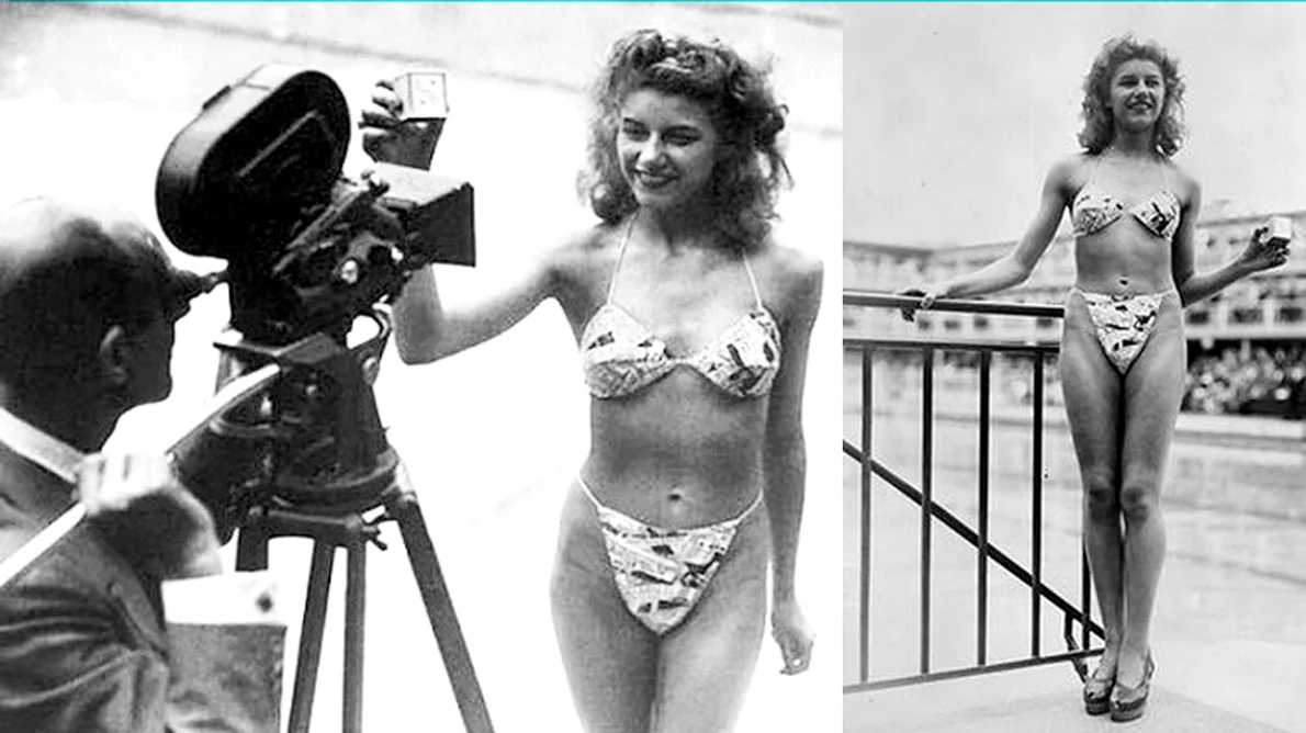 Calendar 5 iulie: 1946   La piscina Molitor din Paris au fost prezentați primii bikini jpeg
