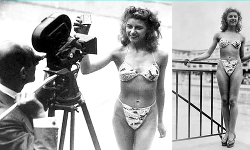 Calendar 5 iulie: 1946 La piscina Molitor din Paris au fost prezentați primii bikini jpeg