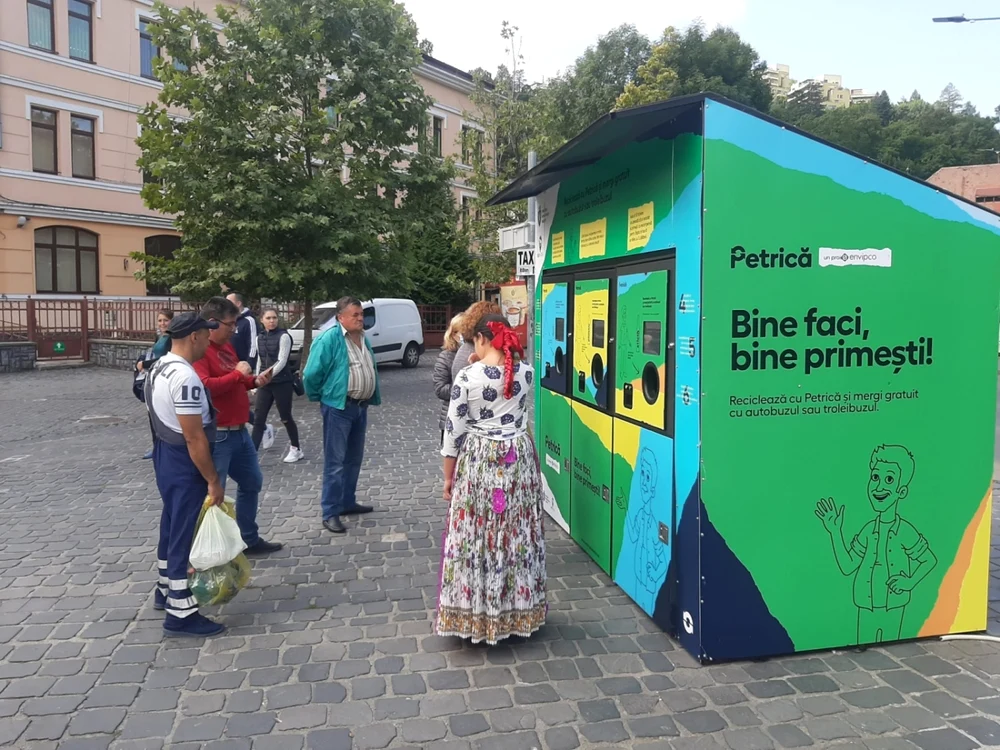„PETrică” a stârnit interesul brașovenilor încă din prima zi FOTO Ioan Buciumar