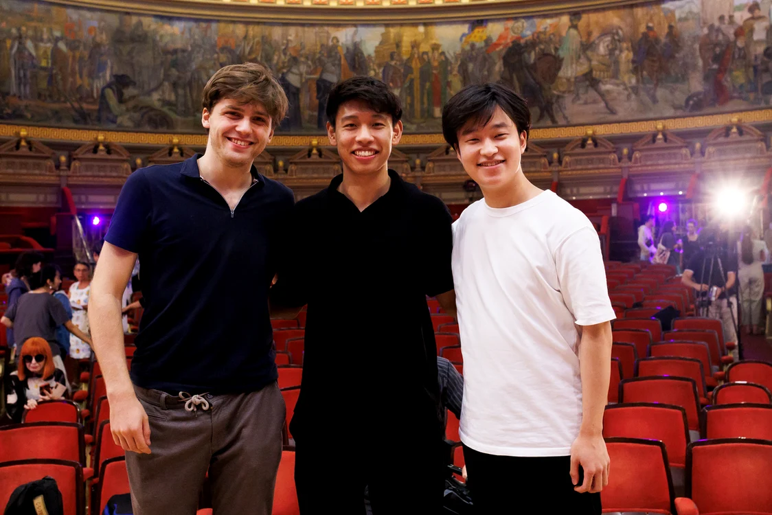 Ettore Pagano, Haddon Kay, Yo Kitamura. Foto Petrică Tănase