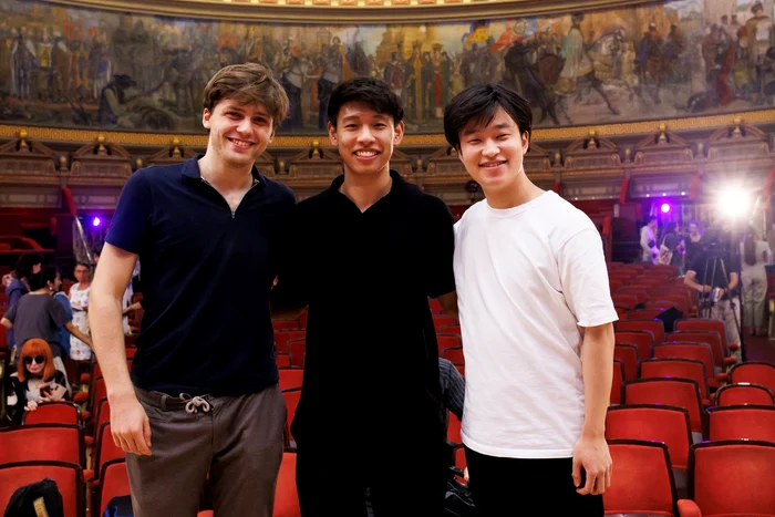 Ettore Pagano, Haddon Kay, Yo Kitamura. Foto Petrică Tănase