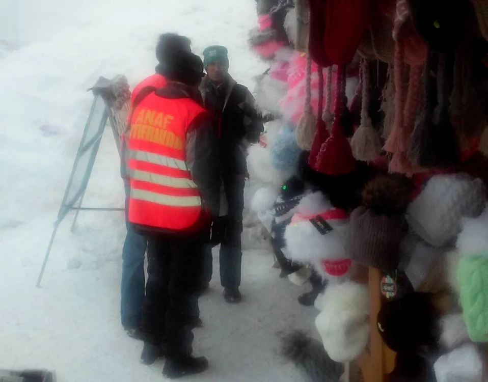 Tarabagii au fost controlaţi de inspectorii antifraudă                           FOTO: Mihaela Andreescu