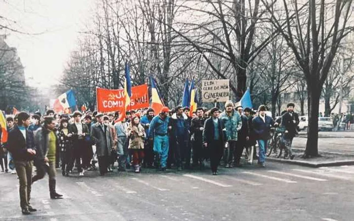 Timişoara a continuat revoluţia anticomunistă în anul 1990 FOTO Liviu Tulbure