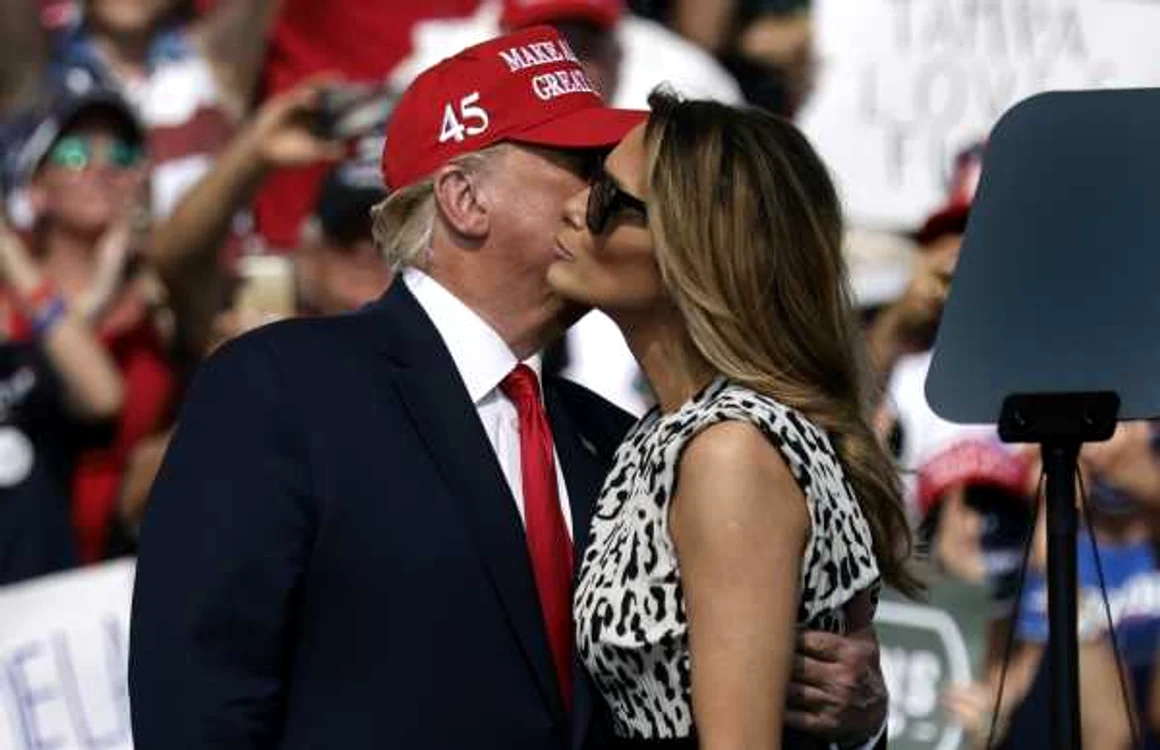 Donald şi Melania Trump octombrie 2020 FOTO EPA-EFE