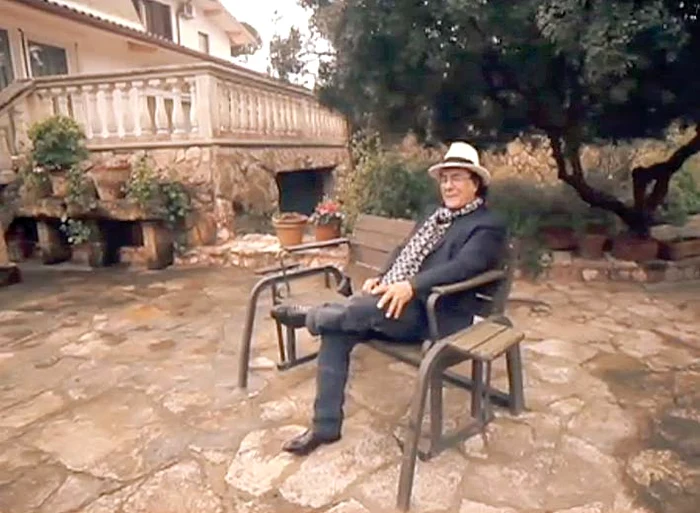 Proprietatea lui Al Bano are o grădină şi o livadă impresionante