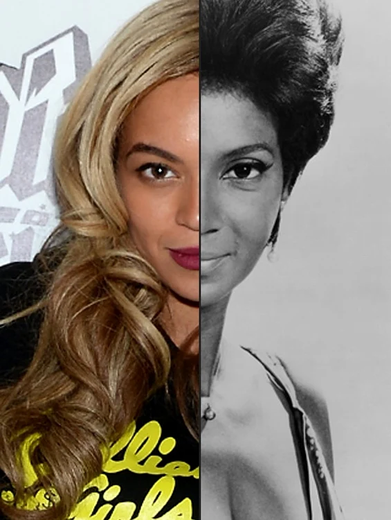 Beyonce și Nichelle Nichols