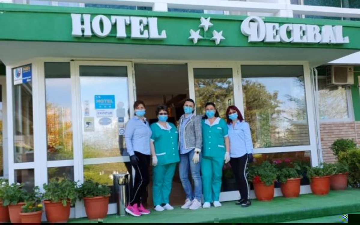 Hotelul Decebal a fost deschis timp de 2 zile