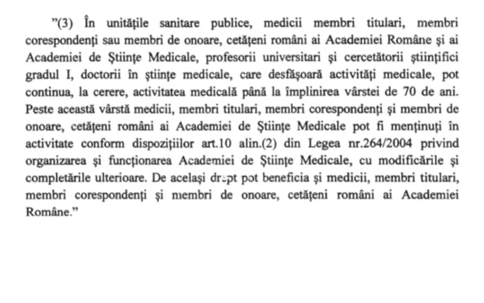 cluj medici proiect de lege