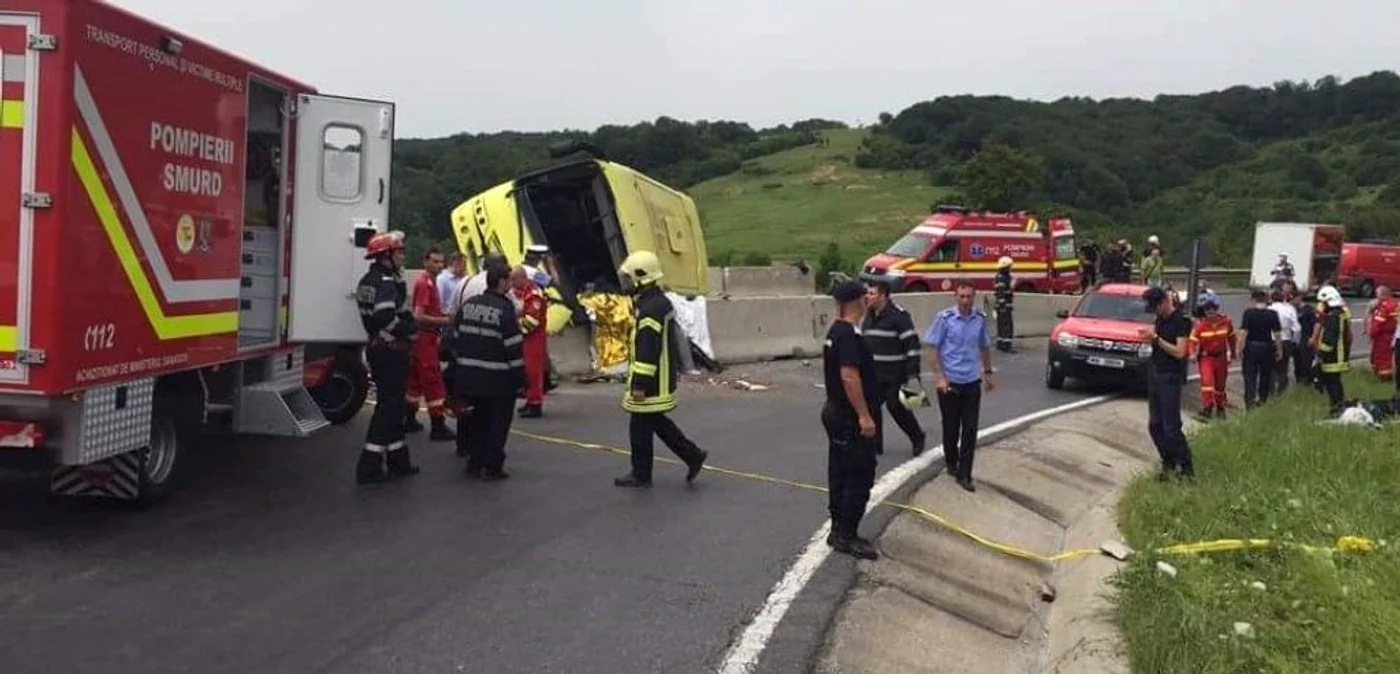 Cele mai grave accidente s-au produs anul acesta la Perşani. FOTOISU Braşov.