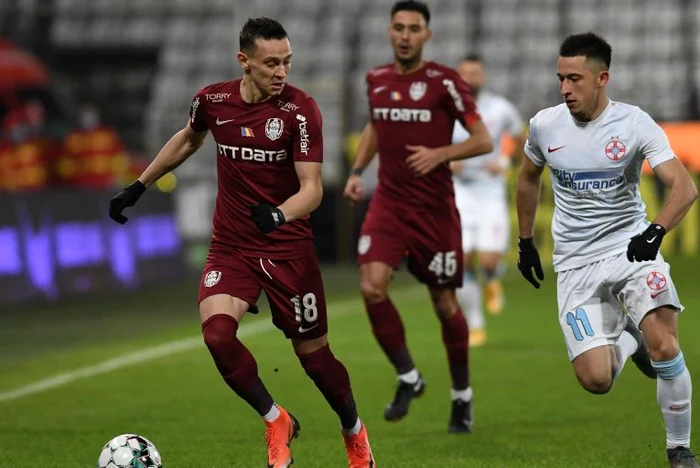 
    Costache a stabilit scorul final al meciului CFR - FCSBFOTO: Sportpictures.eu  