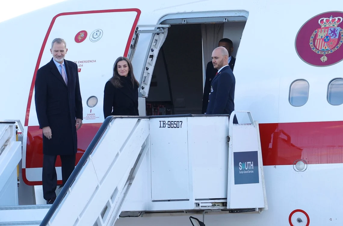 avionul de lux Airbus cu care călătoresc Regele Felipe și Regina Letizia   profimedia 0945116935 jpg