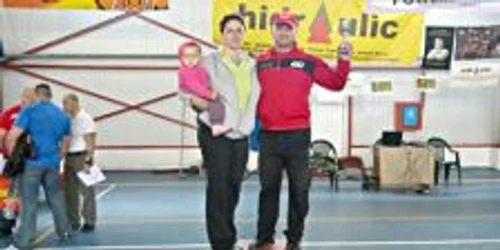 Familia Jitaru-Ichimaş se simte ca acasă în sala de antrenament