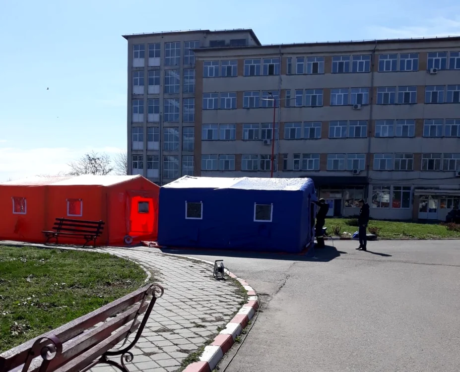 Spitalul din Găeşti Sursa: cronica-gaestiului.ro