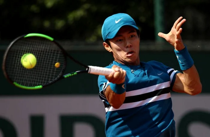 
    Lee Duckhee a intrat in istoria tenisului, ca fiind primul tenismen surd câștigător al unui meci în ATPFOTO: Guliver/ Gettyimages  