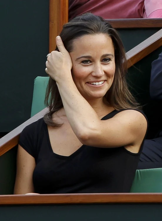 Pippa Middleton i-a făcut "ochi dulci" lui Rafael Nadal, la meci