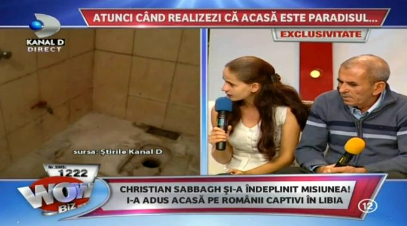 Constantin Marin a trăit în condiţii inumane în Libia (captură: Kanal D)