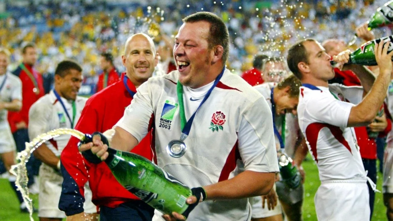 Fostul rugbyst .Steve Thompson spune că îşi va dona creierul „pentru a face ca acest joc să devină mai sigur”  Foto: Facebook Slotgame