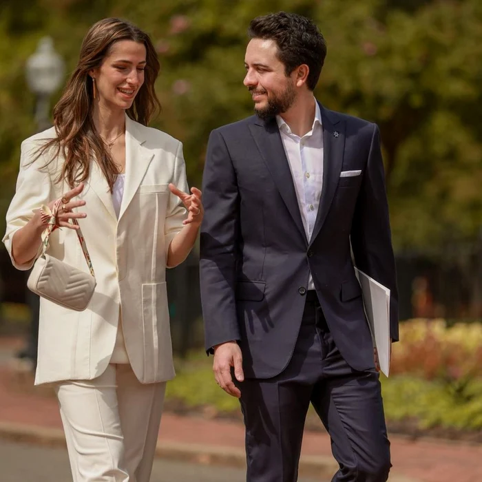 Prințesa Rajwa și Prințul Hussein în vizită în SUA 2 foto Instagram png