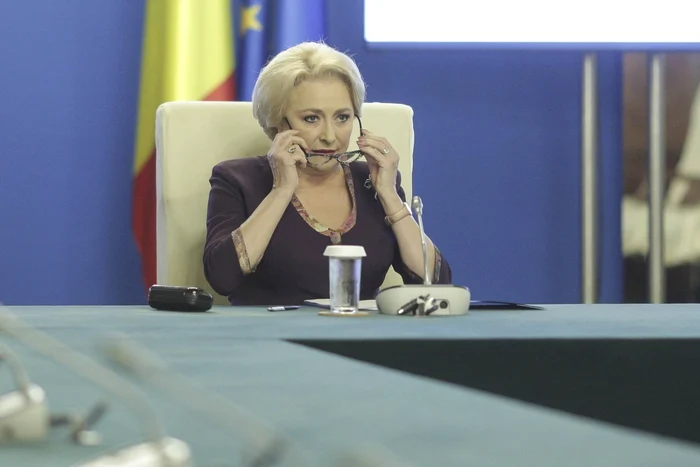 Premierul Viorica Dăncilă şi-ar fi reluat activitatea la Guvern. Foto: Inquam.