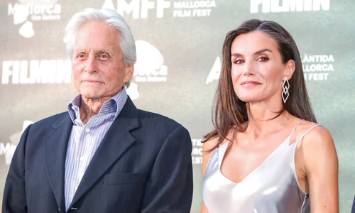 Regina Letizia s a întâlnit cu Michael Douglas, Profimedia (12) jpg
