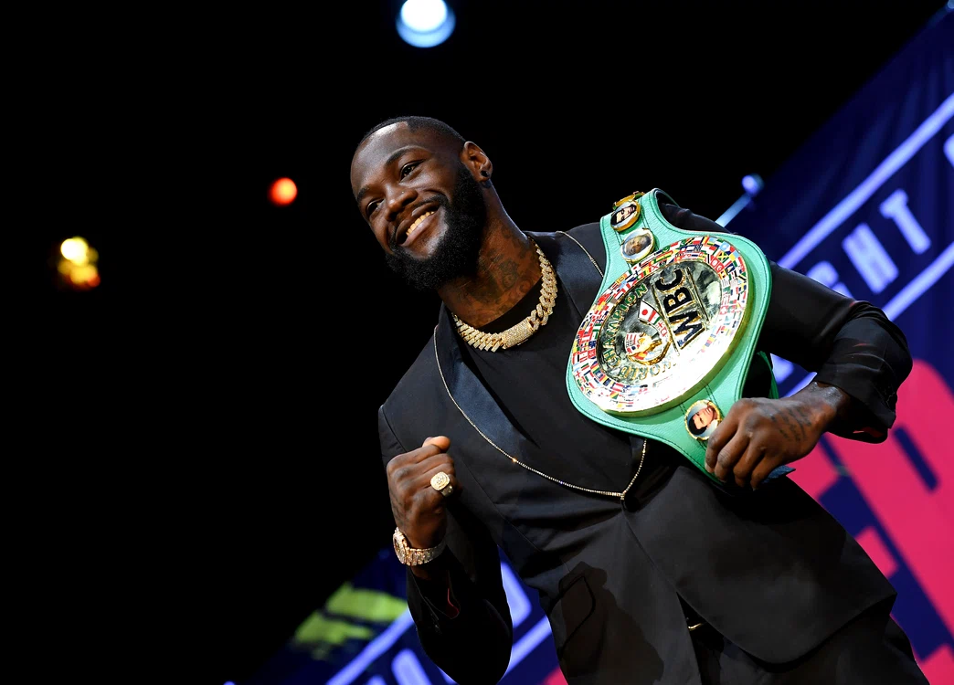 
    Deontay Wilder își pune la bătaie centura de campion mondialFoto: Guliver / GettyImages  
