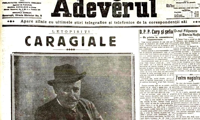 Legende ale biografiei lui Ion Luca Caragiale jpeg