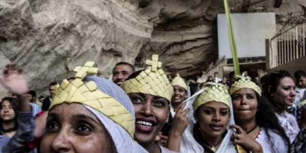 Paste ortodox sarbatorit de copti FOTO AFP