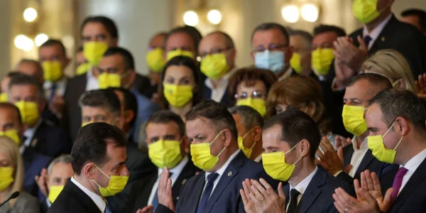 Parlament Ludovic Orban declaratii coalitie 21 septembrie 2021 FOTO Inquam Photos / Octav Ganea