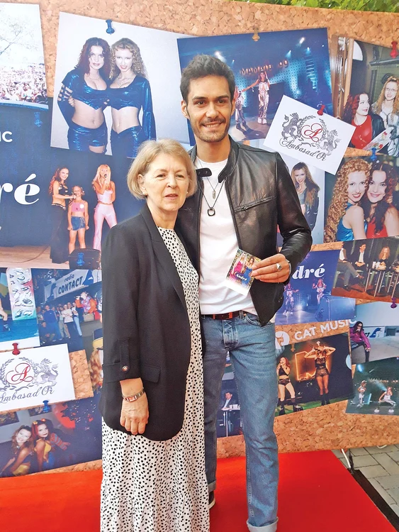 Valeria Bălan şi „ginerele”  George Burcea