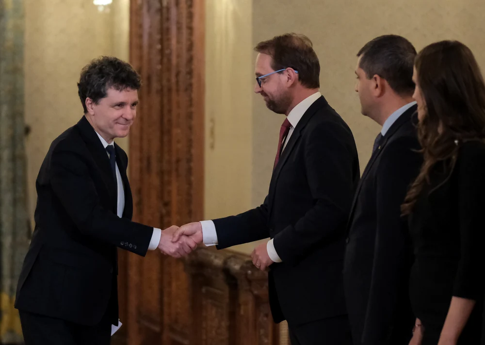 Dominic Fritz, la consultări la Cotroceni FOTO Mediafax 