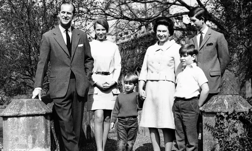 Elisabeta tânără, Charles tânăr, Andrew mic, Anne tânără, profimedia 0599559281 jpg