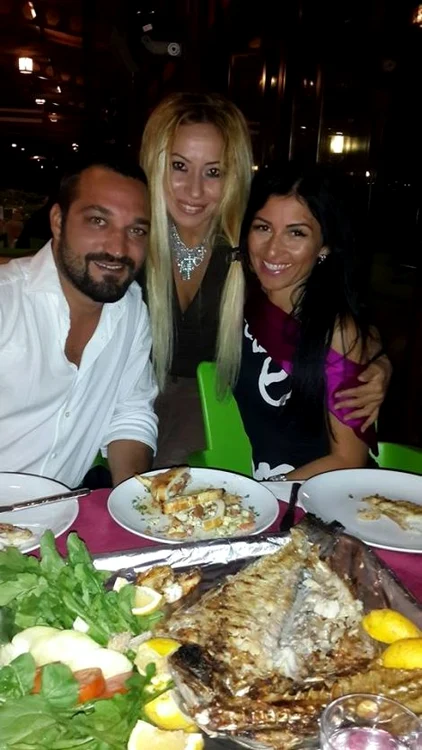 Kinga Sebestyen cu noul iubit