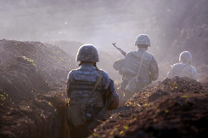 Trupe armene în tranşee