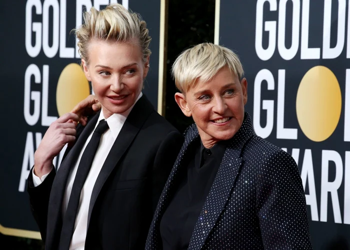 Ellen Degeneres şi soţia ei.