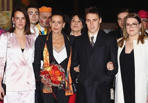 Printesa Stephanie de Monaco şi fiul ei, Louis Ducruet